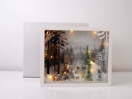 Slika Božićna glazbena dekoracija sa rasvjetom, 30 cm