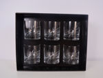 Slika Čaše za Whiskey sa Swarovskim kristalima S/6 staklo 300 ml