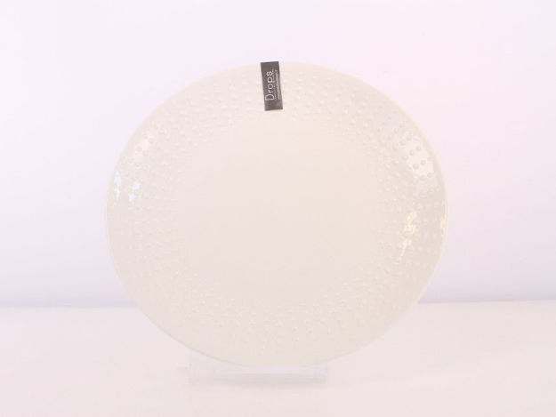Slika Tanjur porculan 16 cm - Drops white