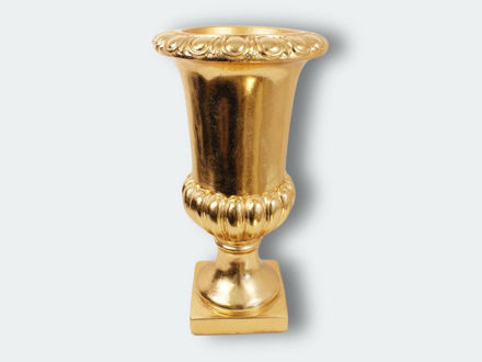 Slika Vaza dekorativna 32x32x69cm-fiber glass, sjaj zlatna