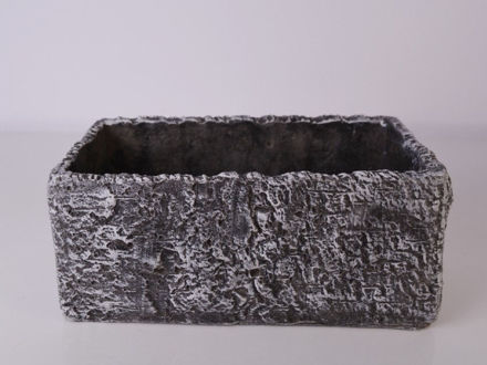 Slika Posuda cement 22.5 x 12 x 10 cm