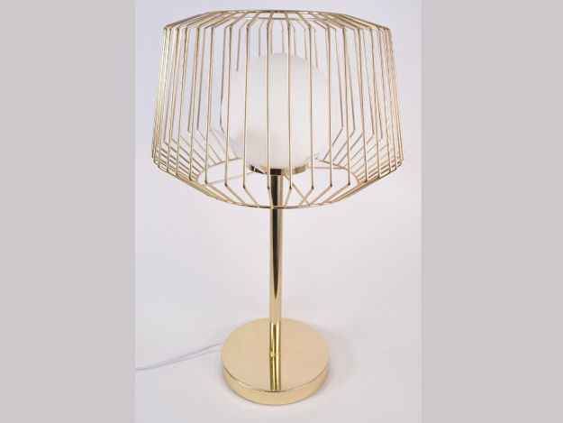 Slika Lampa 52.5cm. sa sjenilom - zlatna