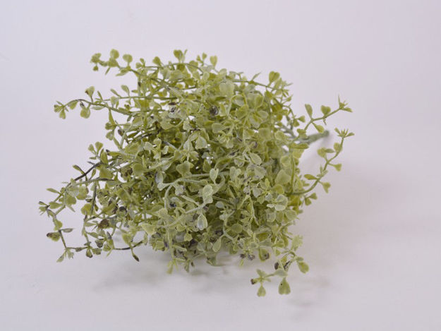 Slika Buket zelenila 34 cm, 6 grana, frozen zelena