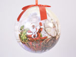 Slika Božićna kuglica sa LED rasvjetom 15 cm