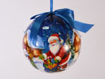 Slika Božićna kuglica sa LED rasvjetom 15 cm
