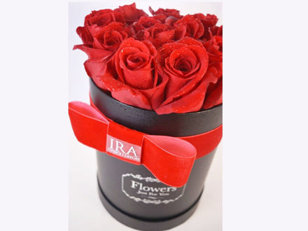 Slika Flower box M - crvene ruže