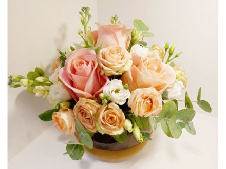 Slika Vaza s cvijećem - mix cvijeće