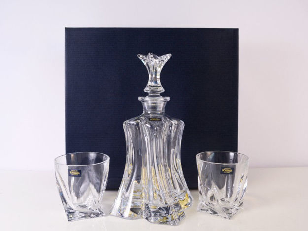Slika Set 6 čaša i boca za Whiskey kristalin