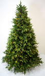 Slika Božićno drvce s led rasvjetom - 210 cm - 450 led lampica 1501 grančica