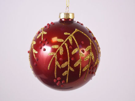 Slika Božićne kuglice S/2 staklo 10 cm