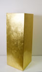 Slika Postament,31x31x71cm, fiber glass, sjaj zlatni