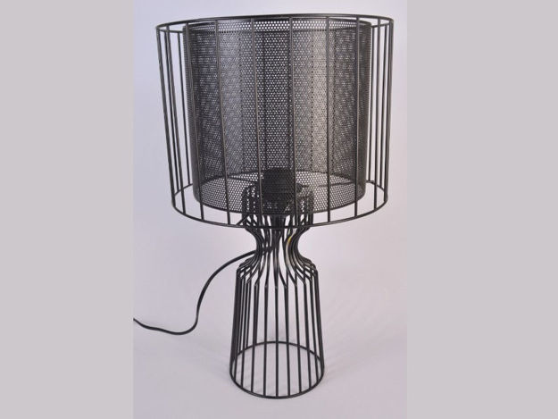 Slika Lampa 49cm. sa sjenilom - crna