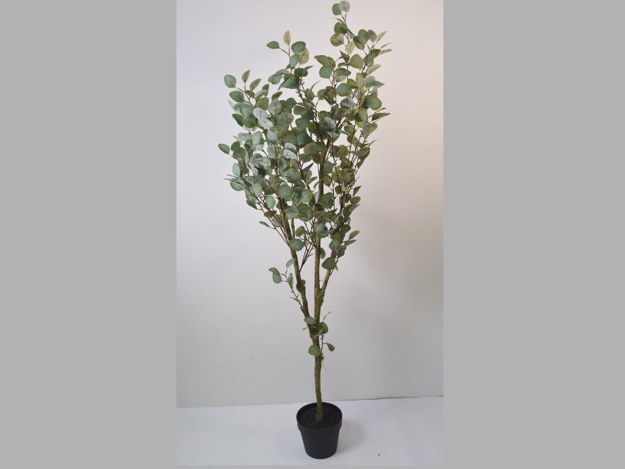 Slika Umjetno drvo eukaliptusa 180 cm u loncu, 410 listova
