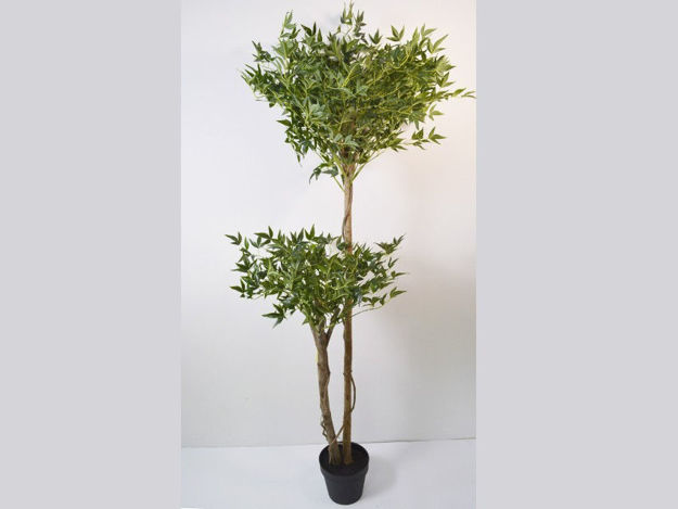 Slika Umjetno drvo nandina 180 cm, zelena