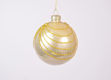 Slika Staklene kuglice gliter ornament 8 cm S/4 kom