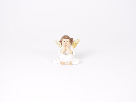 Slika Anđeo dekorativni  4.4X4.3X4.6 cm; krem