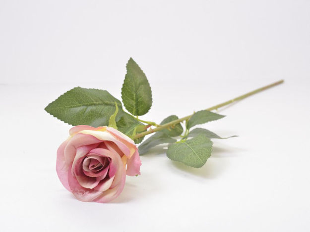 Slika Ruža 53 cm; pliš; ružičasto ljubičasta