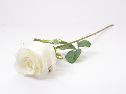 Slika Ruža 48 cm; bijela