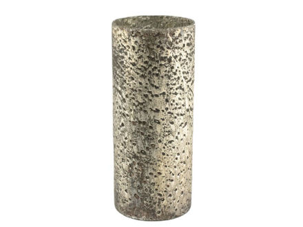 Slika Staklo vaza cilindar h30 d13cm šampanj s efektom