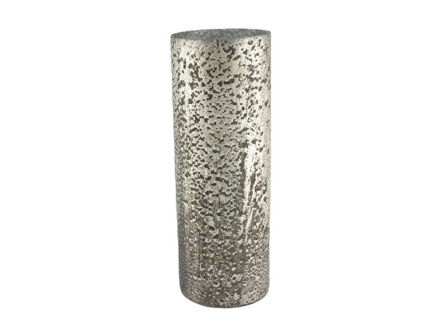Slika Staklo vaza cilindar h35 d13cm smeđa s preljevom