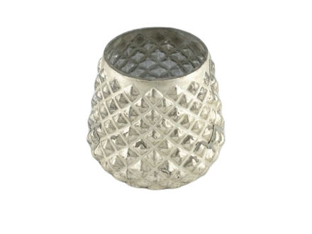 Slika Staklo vaza dijamant h9 d6cm šampanj