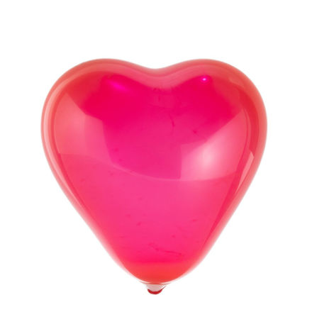 Slika Baloni srce standard 28cm, 50kom - crvena