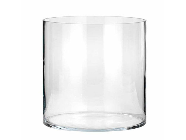 Slika Staklena vaza cilindar D30 H30 cm