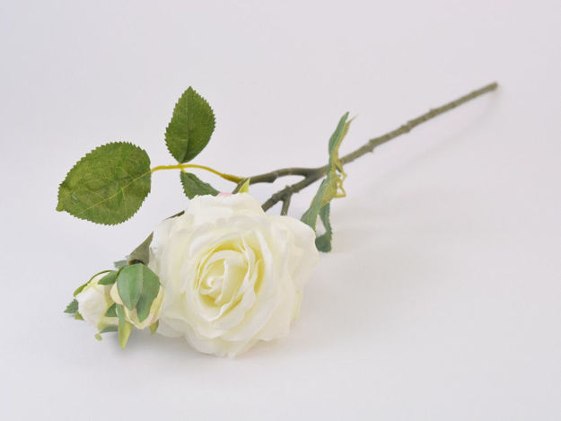 Slika Ruža 42 cm; bijela