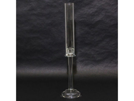 Slika Svijećnjak kristal sa cilindrom h60 d12 cm