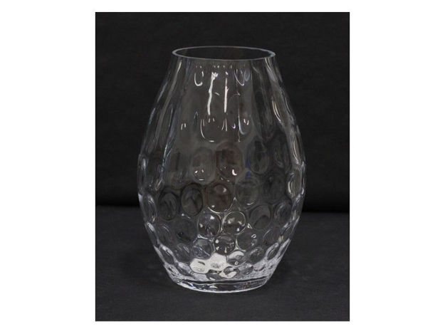 Slika Staklo vaza s uzorkom H28D20 cm O11 cm šlif