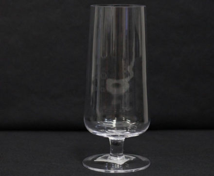 Slika Staklo vaza na nogu H25,5D11cmO8,5cm šlif