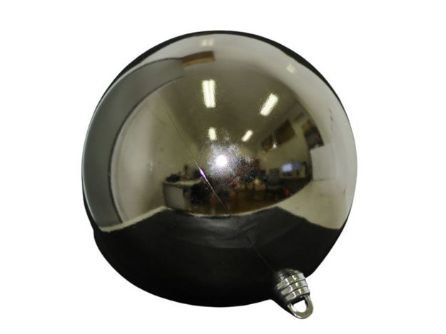 Slika Plastična kugla 40cm/1kom - srebrna s