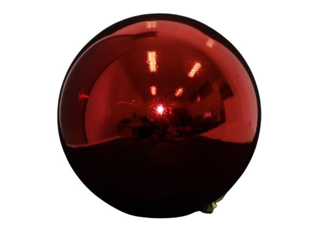 Slika Plastična kugla 40cm/1kom - crvena s