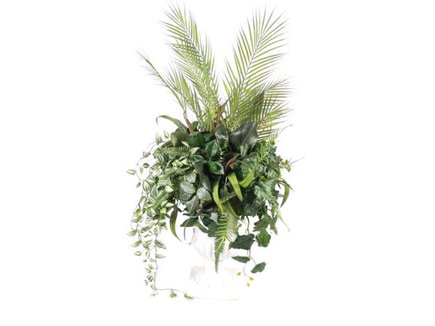 Slika Aranžman zelenilo u vazi 55x55x100 cm