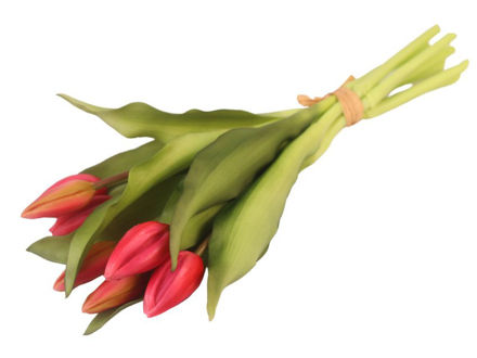 Slika Buket tulipana 29 cm, 7 grana, roza