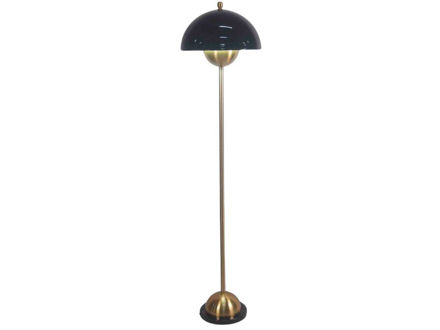 Slika Lampa podna 165 cm, zlatno crna