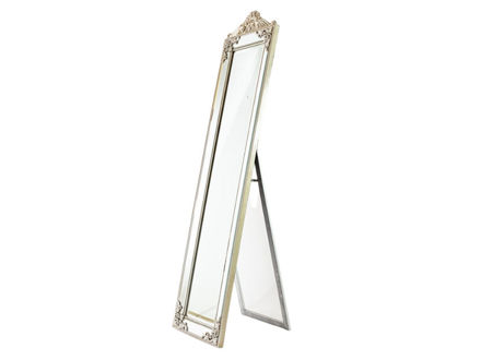 Slika Ogledalo 40x177 (30x150) cm na nogu srebrno