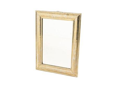 Slika Ogledalo srebrni okvir manje 34x46 cm