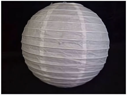 Slika Papirnati lampion 30 cm bijeli
