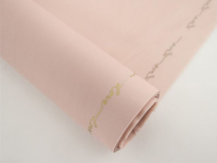 Slika Charm folija love love rola 60cm/15m-božur roz
