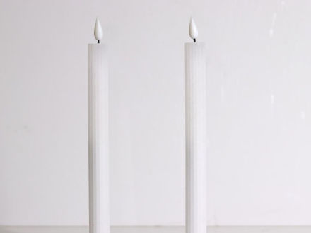 Slika Led svijeća pencil x2kom d2,2 h29cm-bijela