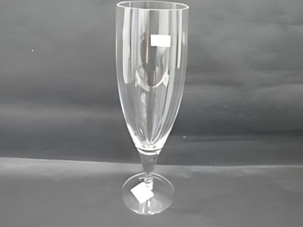 Slika Staklo vaza na nogu h38 d13.5cm. Šlif