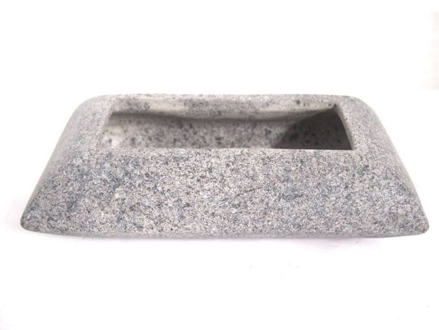 Slika Cement posuda plitka-20x11,5x5,5cm siva granit