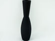 Slika Staklo vaza h82cm d21cm o16cm crna mat