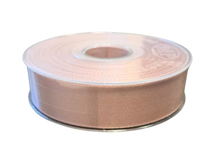 Slika Traka dupli saten 25mm x 15mt. Mat old pink 20