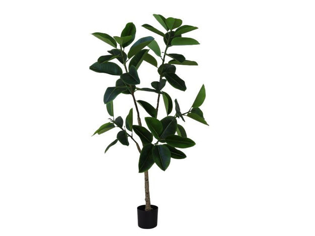 Slika Umjetno drvo ficus elastica 150 cm 47 listova