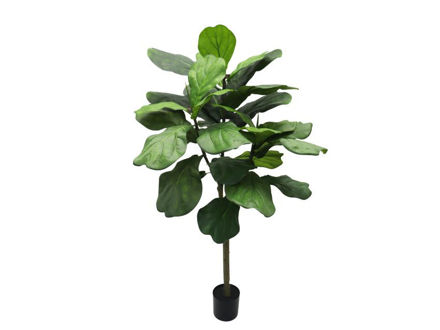 Slika Umjetno drvo fikus lyrata 120cm; 29 listova