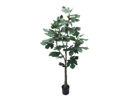 Slika Umjetno drvo smokva 120 cm; 43 listova; 10 plodova