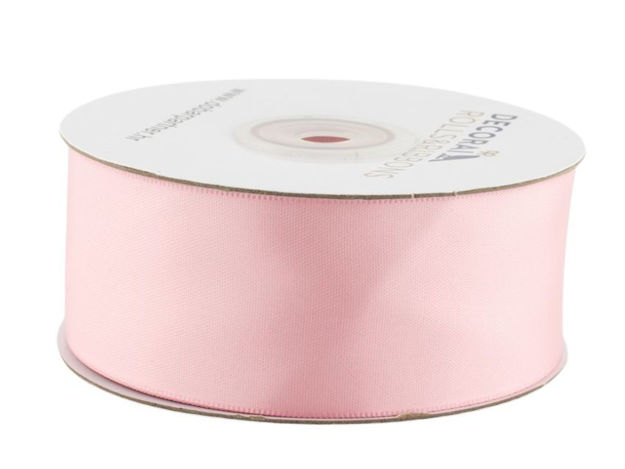 Slika Traka saten 38mm/25m premium peony roza 151
