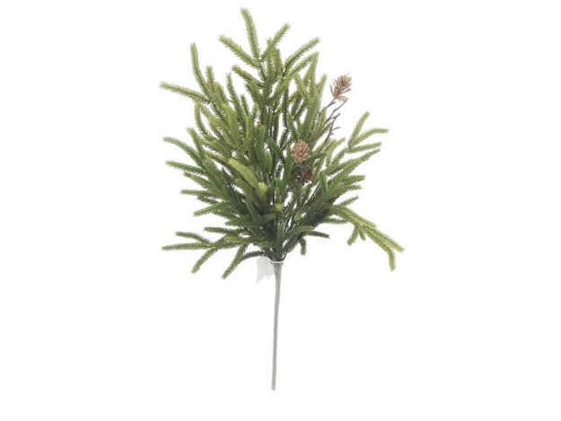 Slika Grana bora s šIškama 69cm; zelena